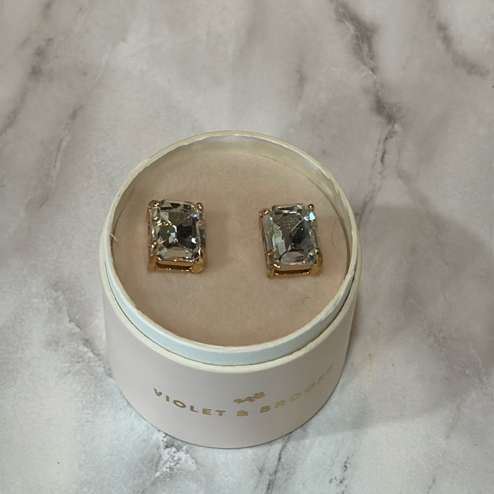 Violet & Brooks Crystal Gemstone Earrings